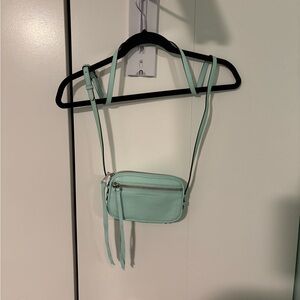 Mint Green Crossbody Bag and matching wallet